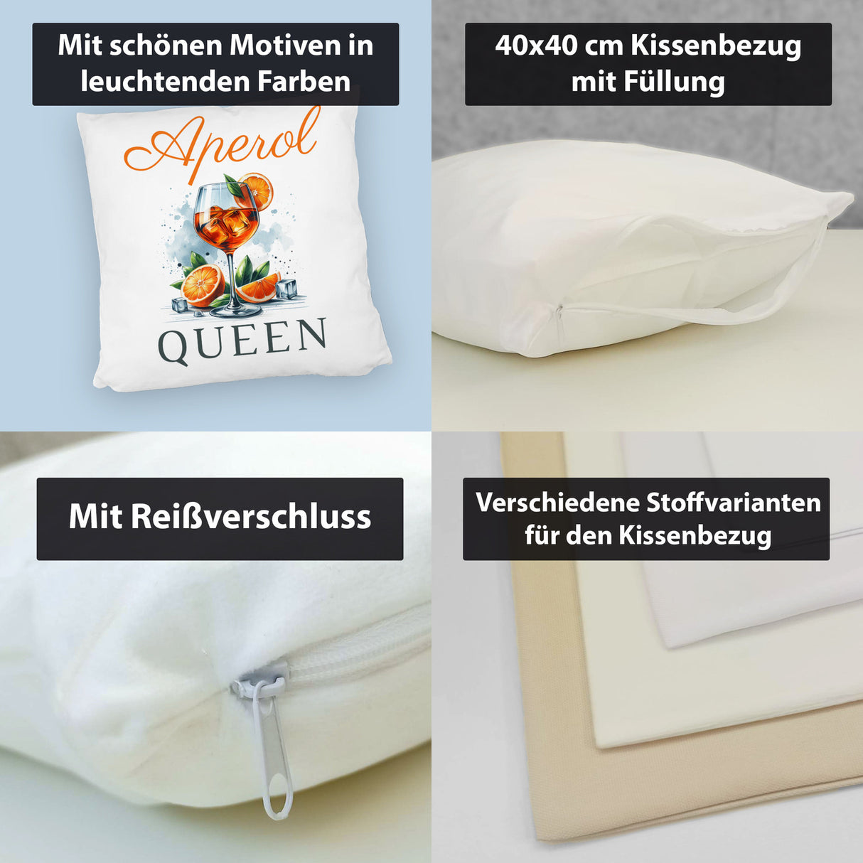 Aperol Queen Kissen
