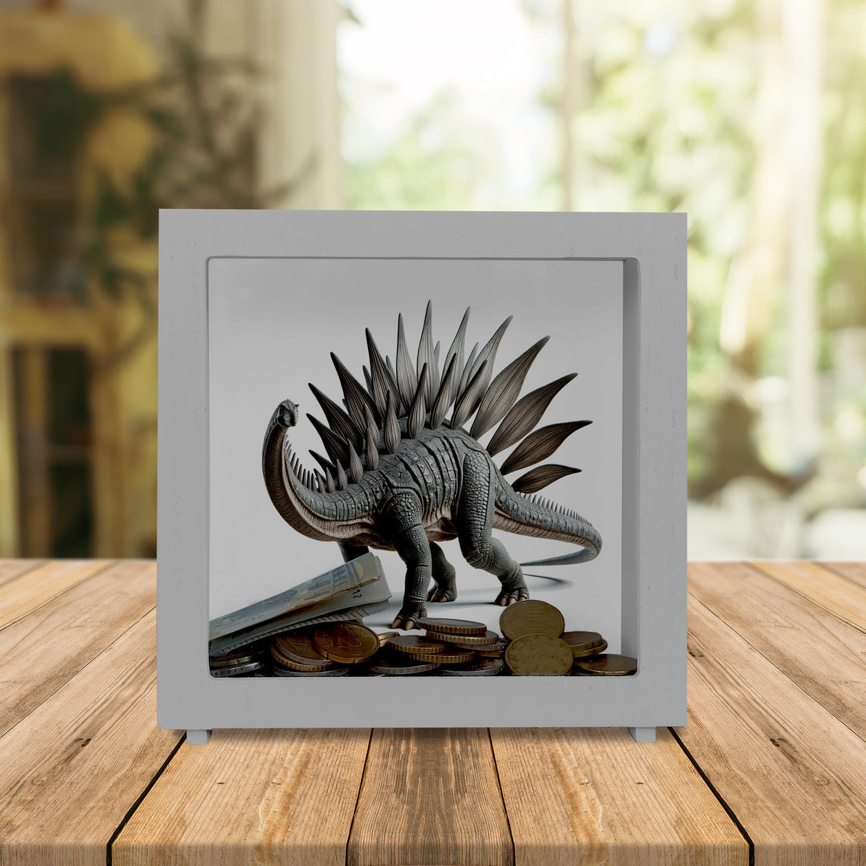 Stegosaurus Spardose