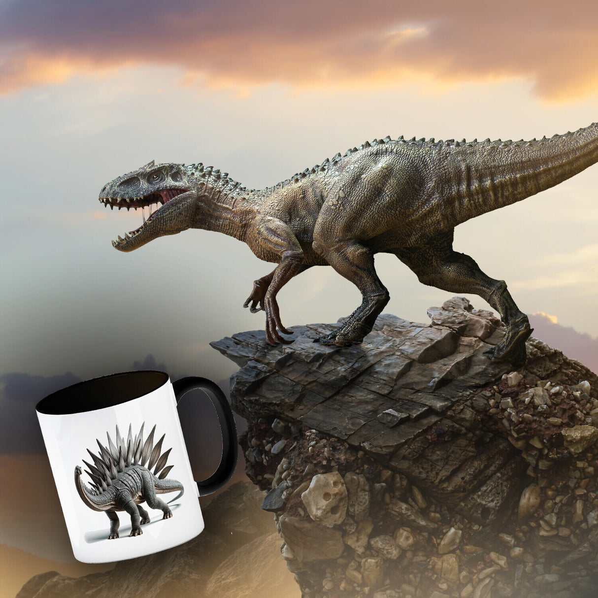 Stegosaurus Kaffeebecher