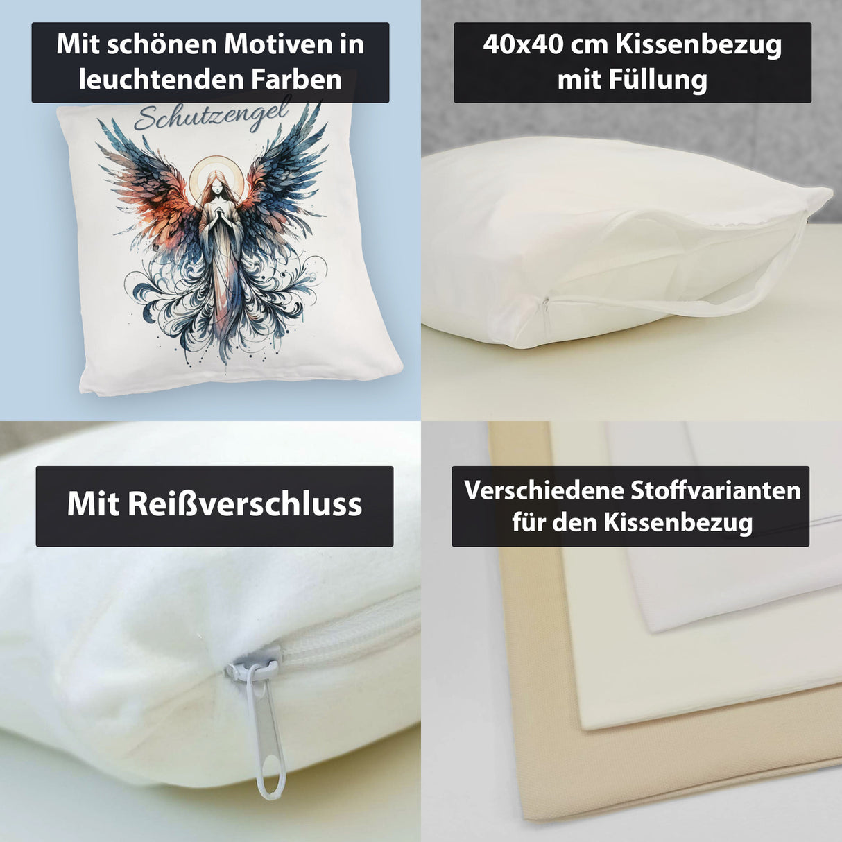 Schutzengel Kissen
