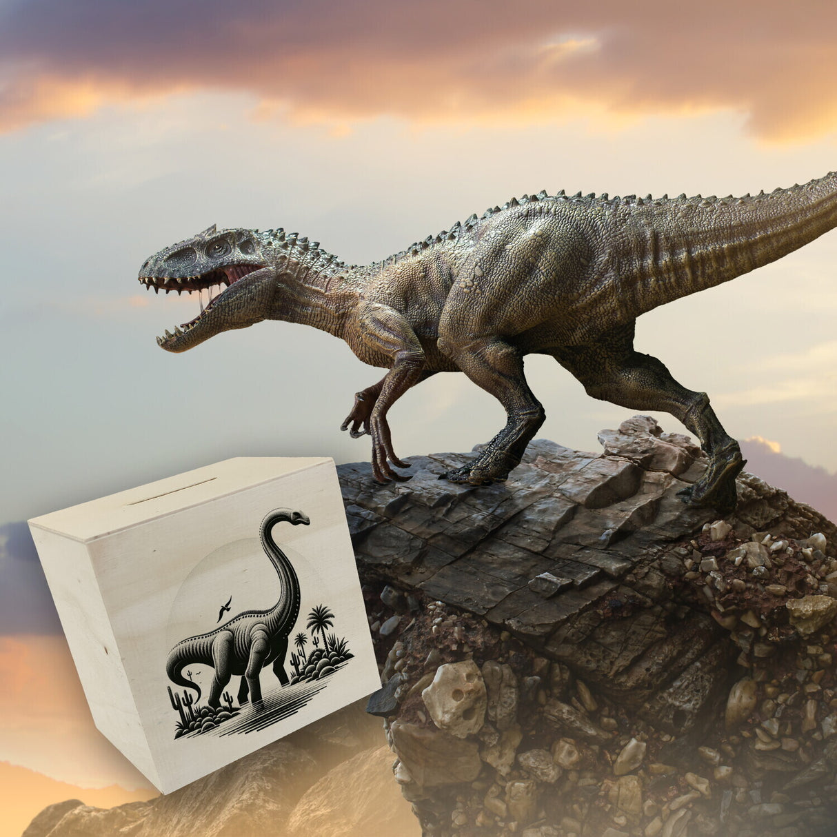 Brachiosaurus Spardose