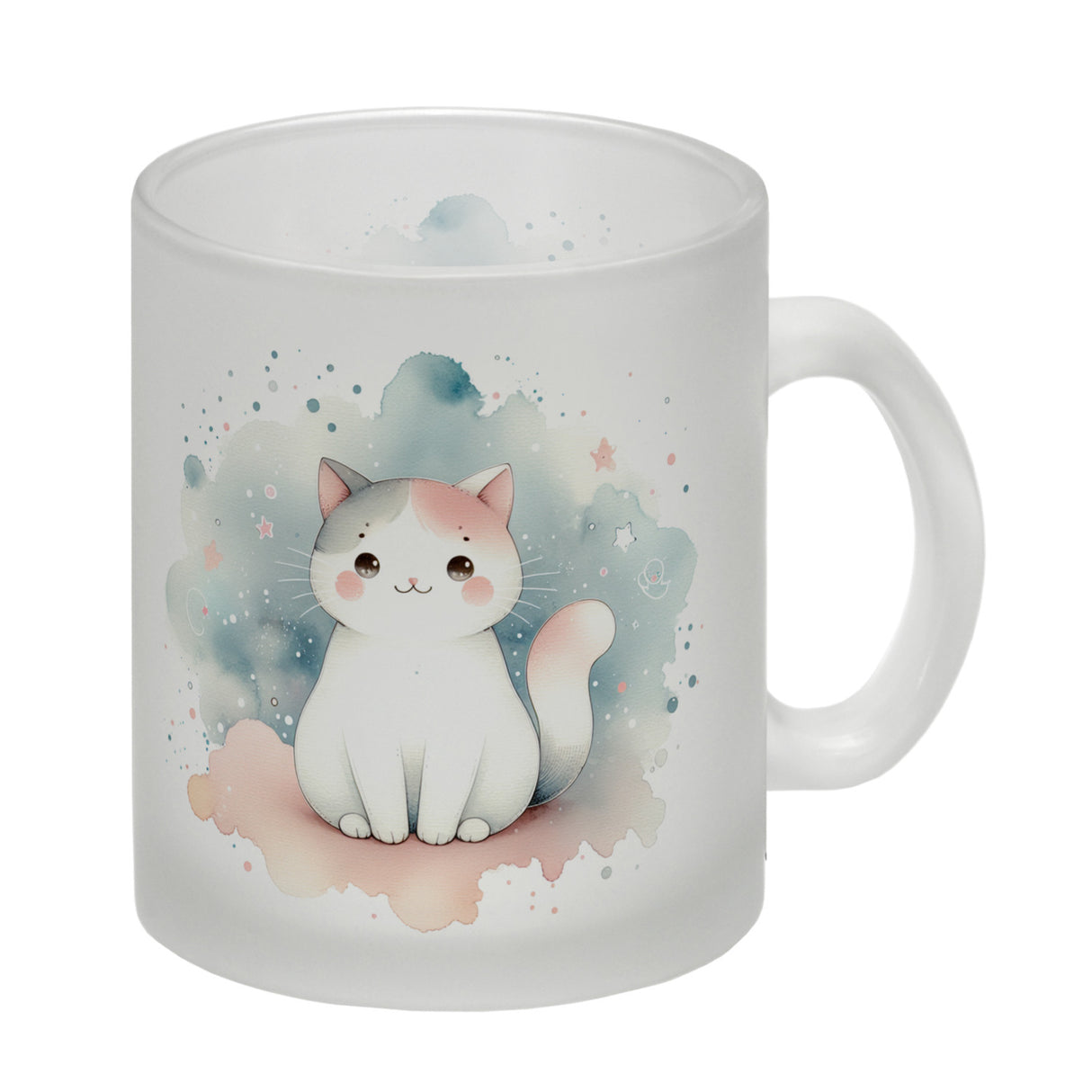 süße Katze Kaffeebecher