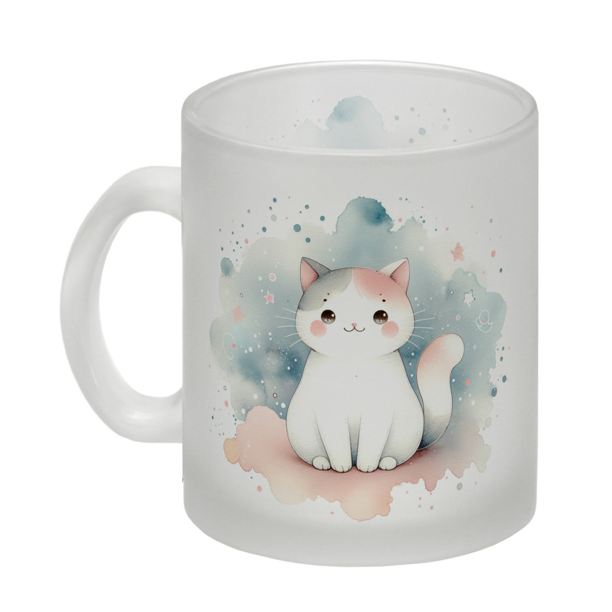 süße Katze Kaffeebecher