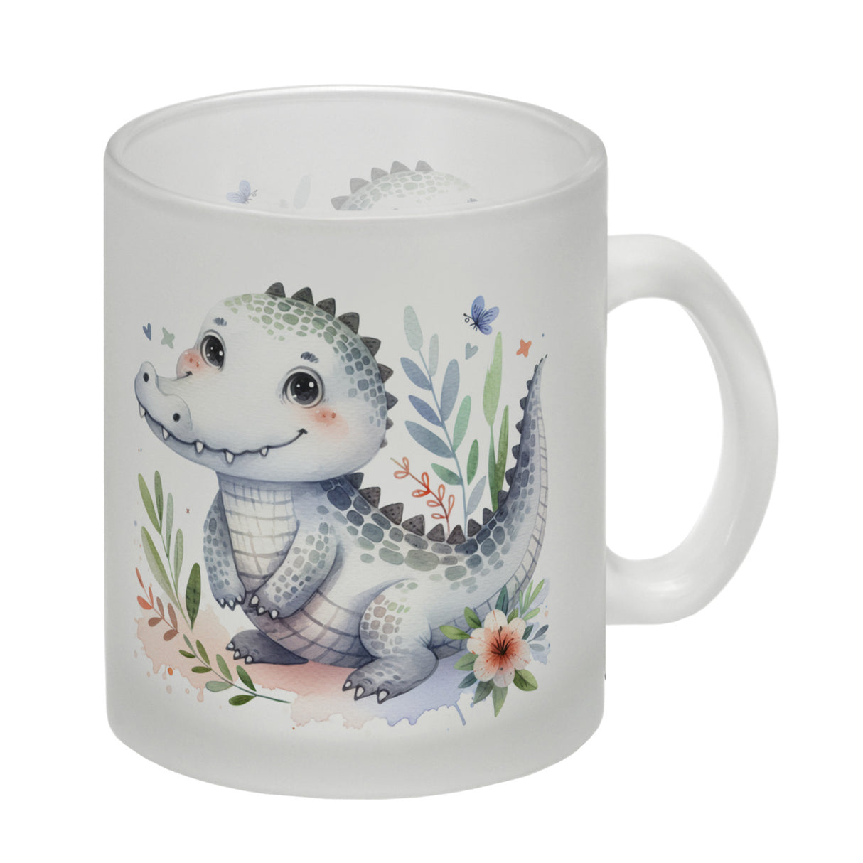 kleines Krokodil Kaffeebecher