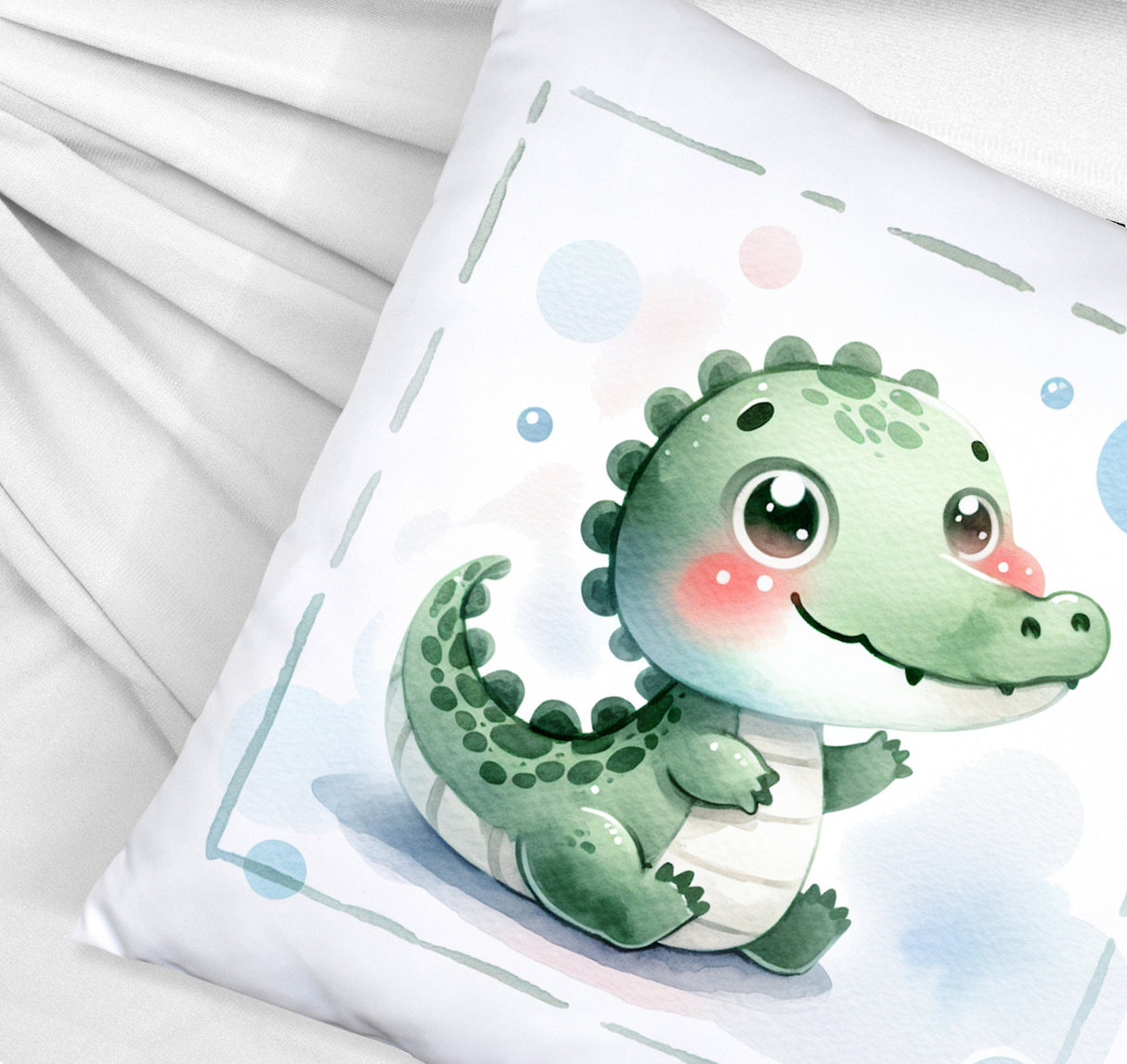 Baby Krokodil Kissen