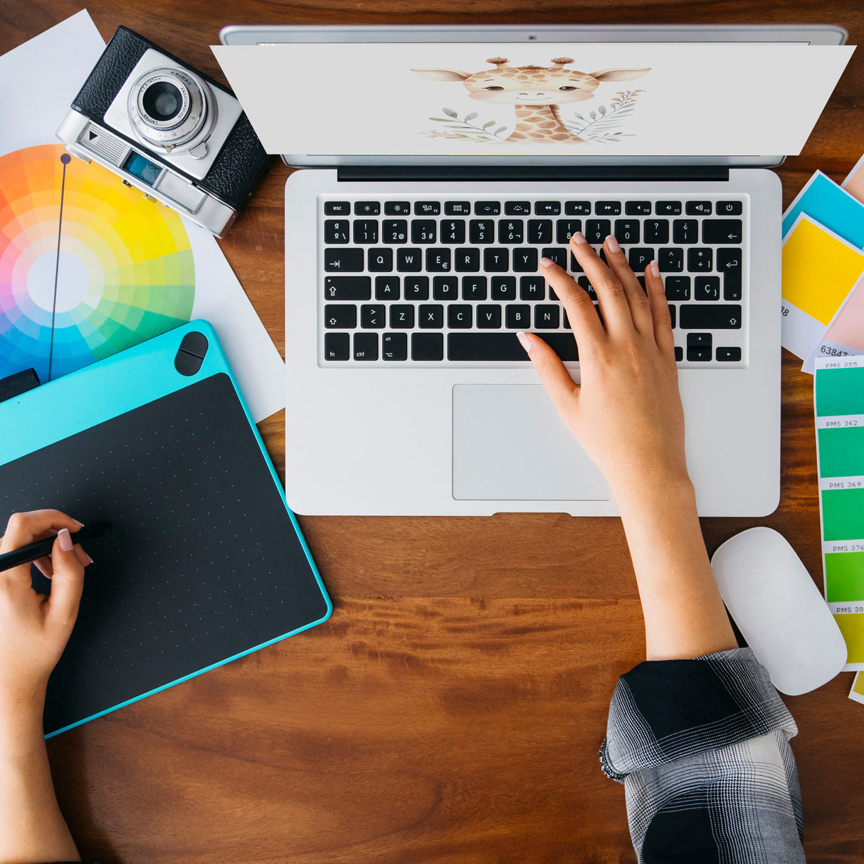 Giraffe Kaffeebecher