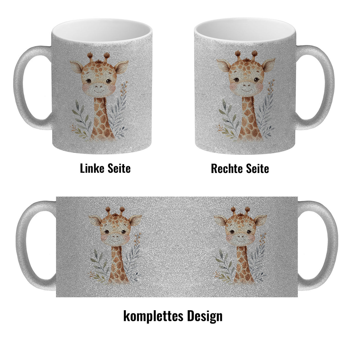 Giraffe Kaffeebecher