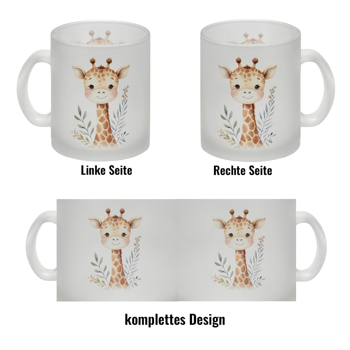 Giraffe Kaffeebecher