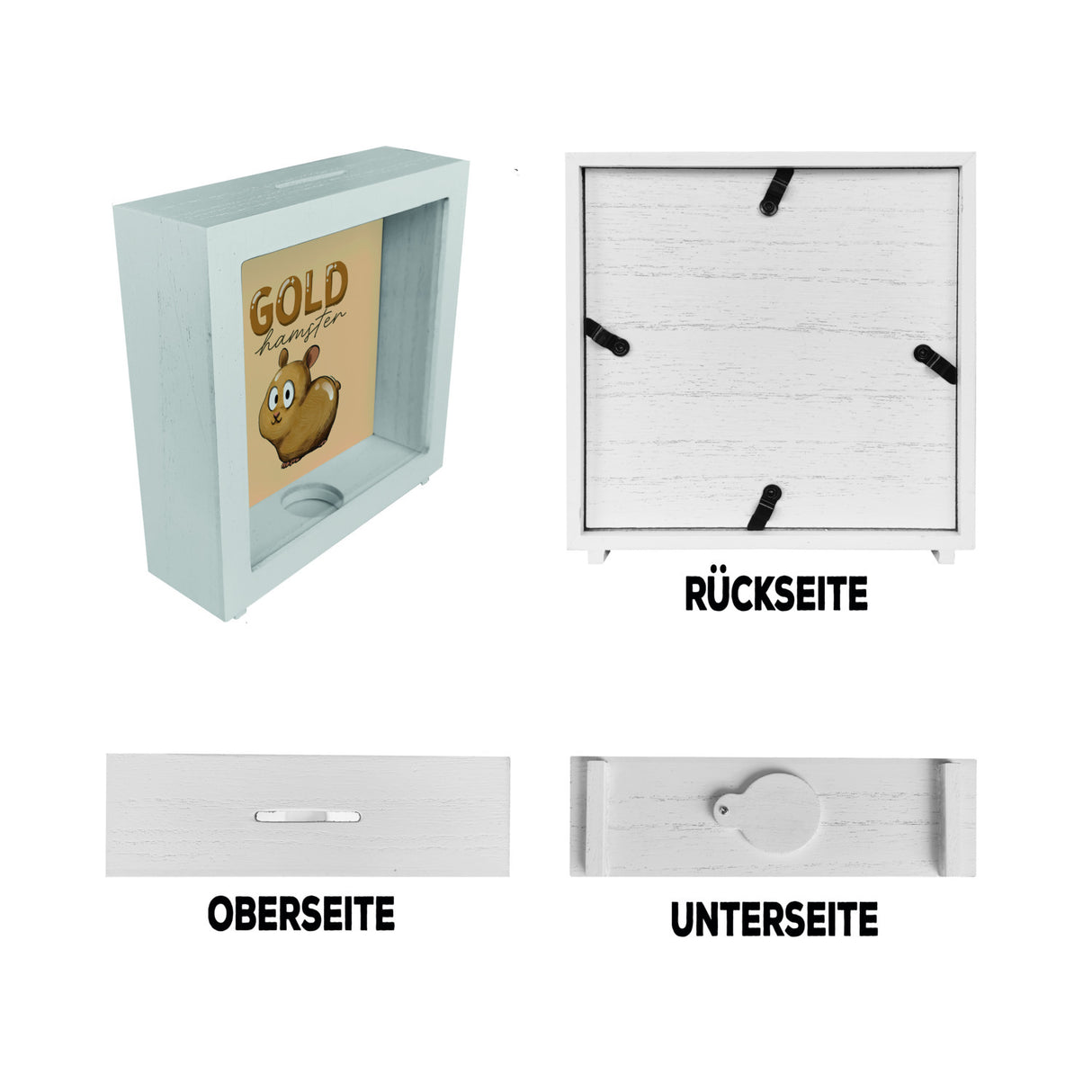 Goldhamster Spardose