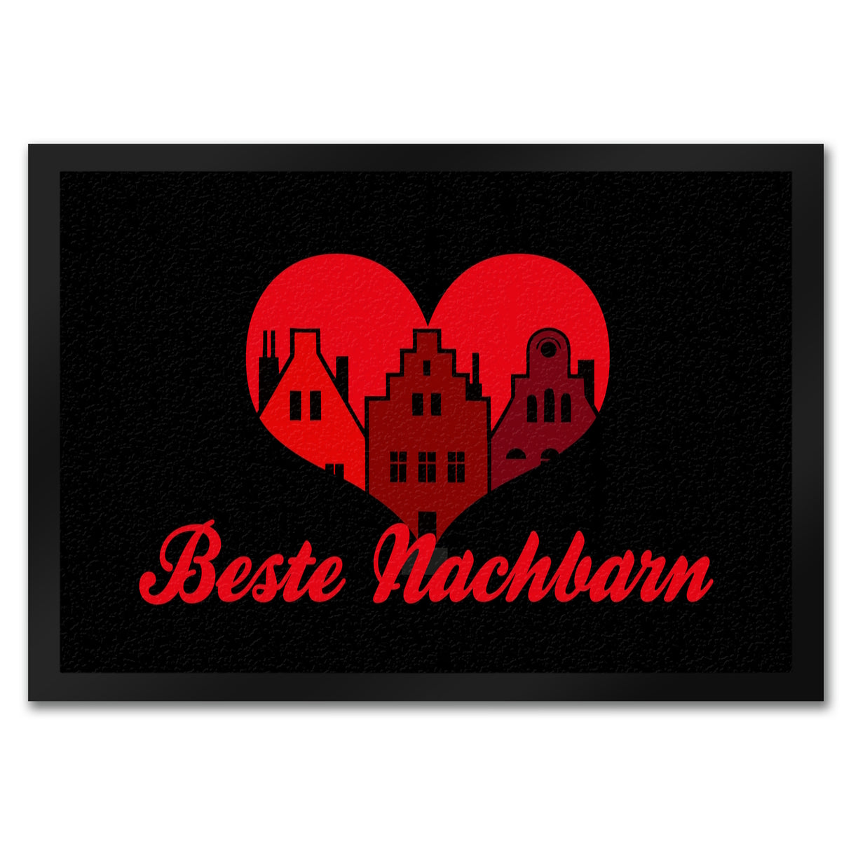 Nachbarschaft Fußmatte in 35x50 cm mit Spruch Beste Nachbarn
