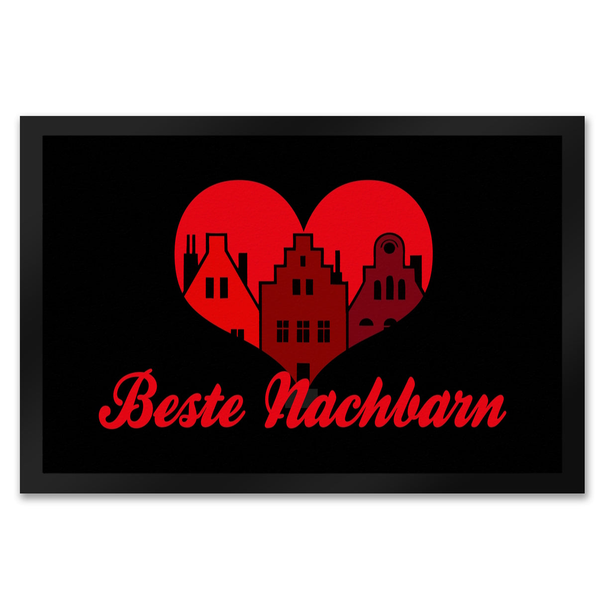 Nachbarschaft Fußmatte in 35x50 cm mit Spruch Beste Nachbarn