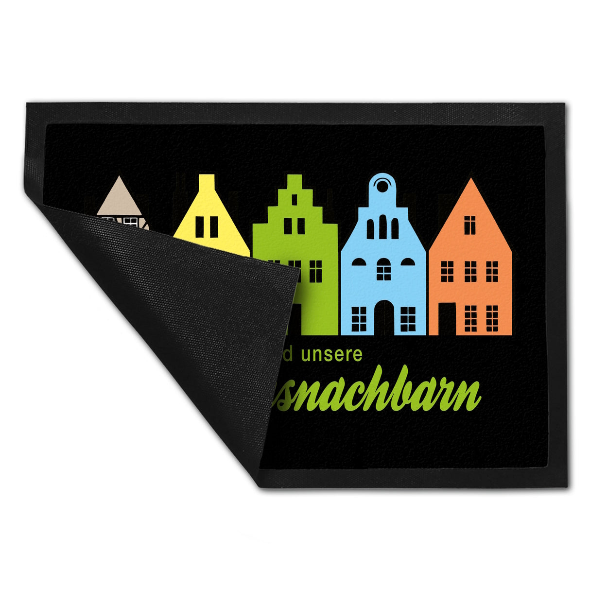 Nachbarschaft Fußmatte in 35x50 cm mit Spruch Ihr seid unsere Lieblingsnachbarn