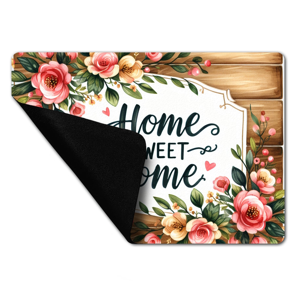 Home sweet Home Fußmatte in 35x50 cm ohne Rand
