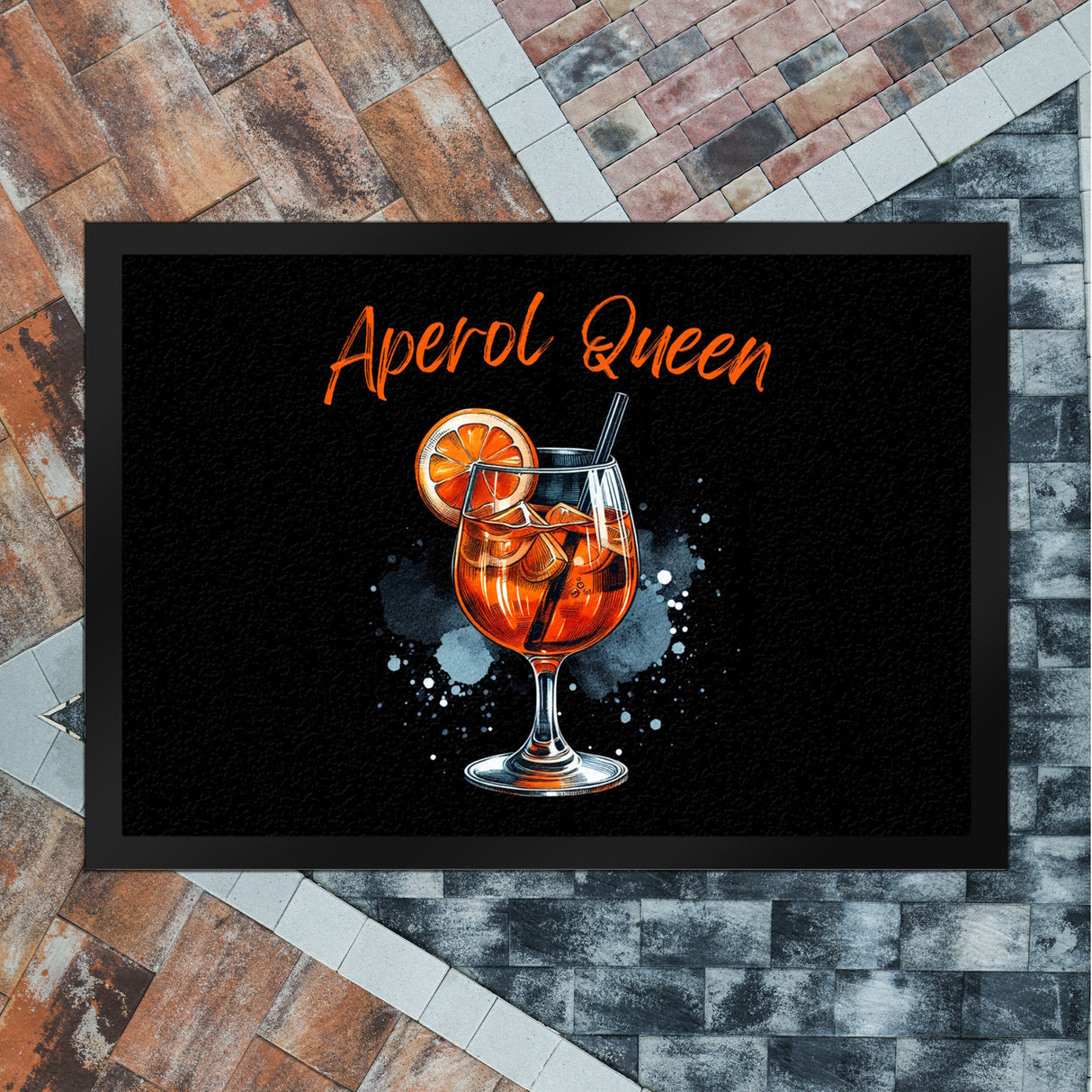 Aperol Queen Fußmatte in 35x50 cm