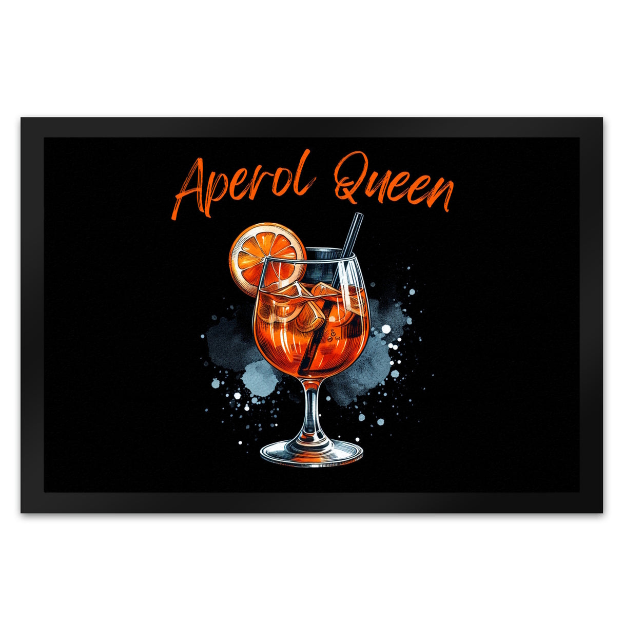 Aperol Queen Fußmatte in 35x50 cm