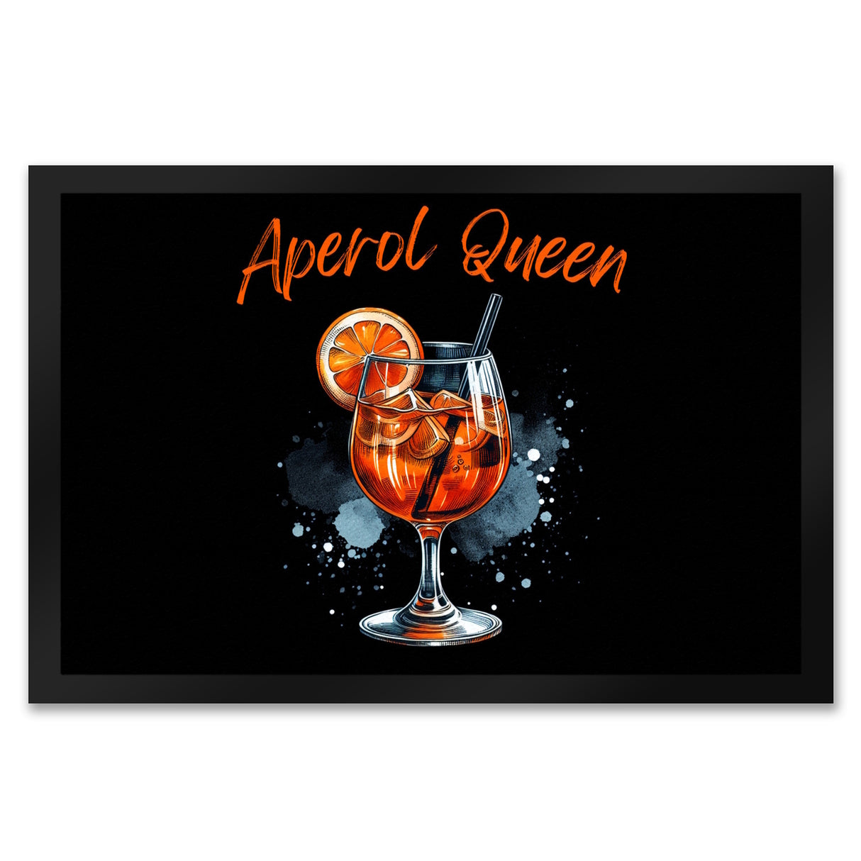 Aperol Queen Fußmatte in 35x50 cm