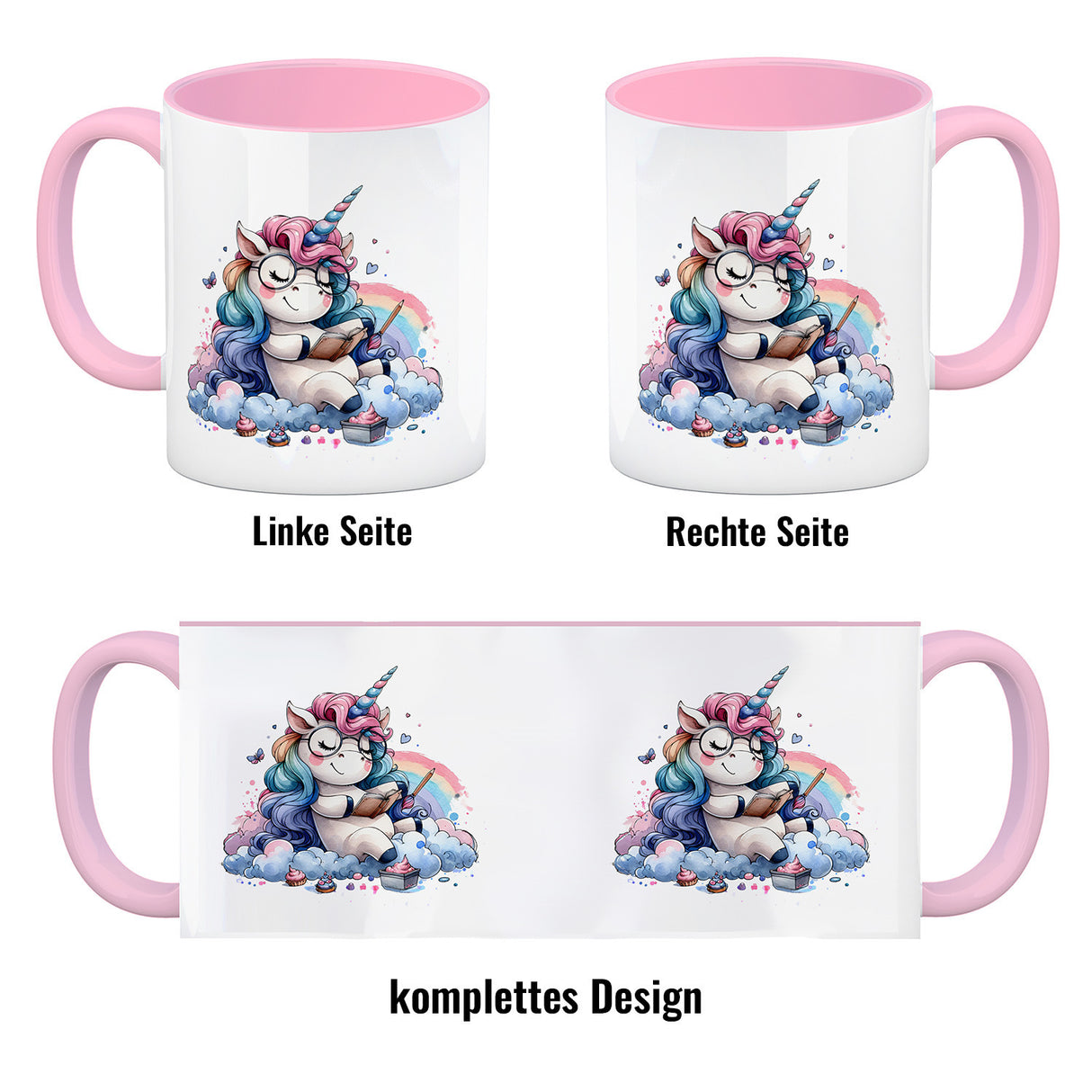 Träumendes Einhorn Kaffeebecher