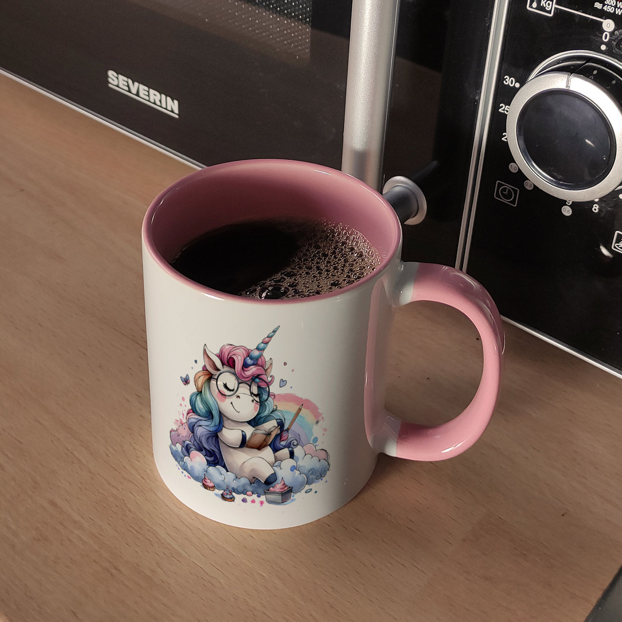 Träumendes Einhorn Kaffeebecher