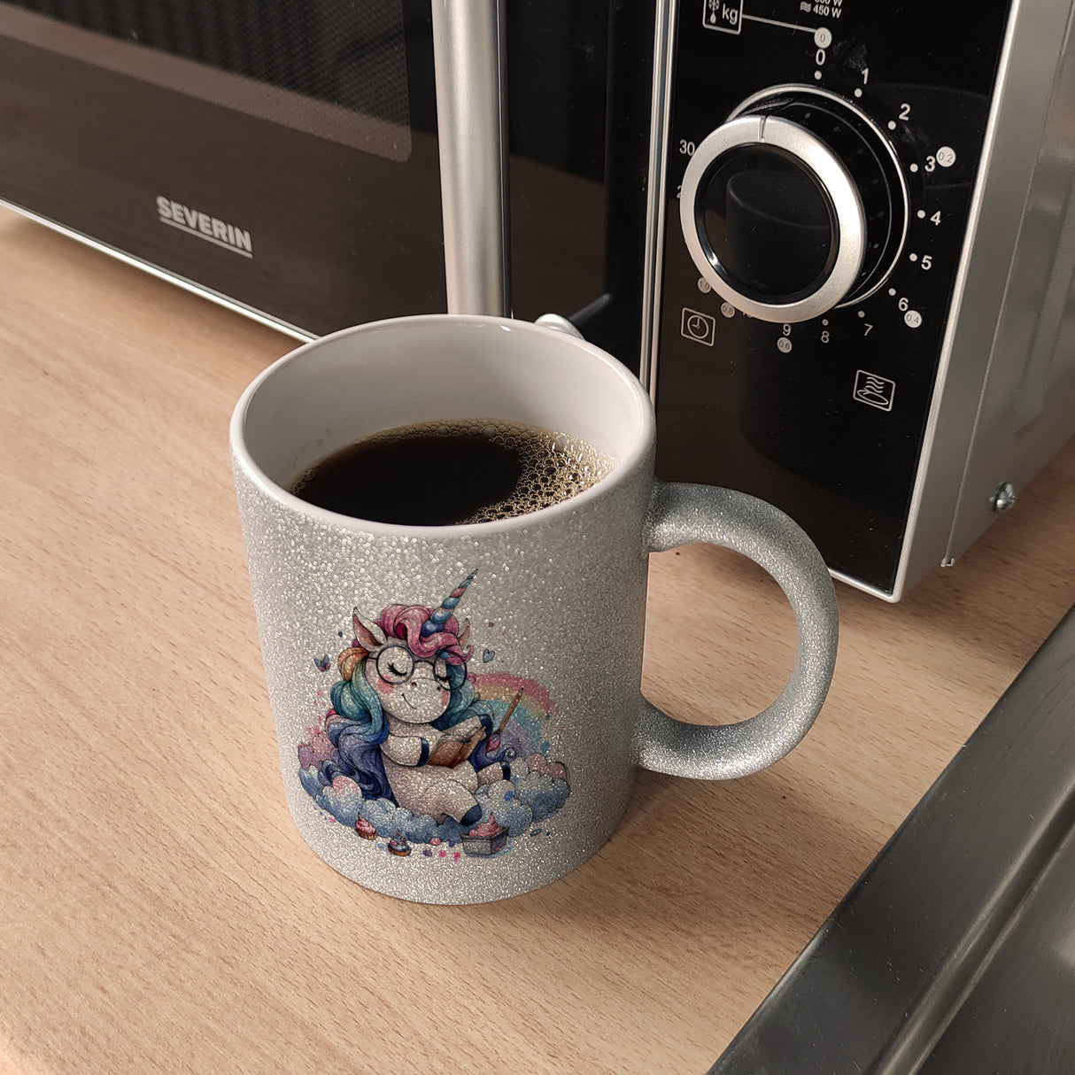 Träumendes Einhorn Kaffeebecher