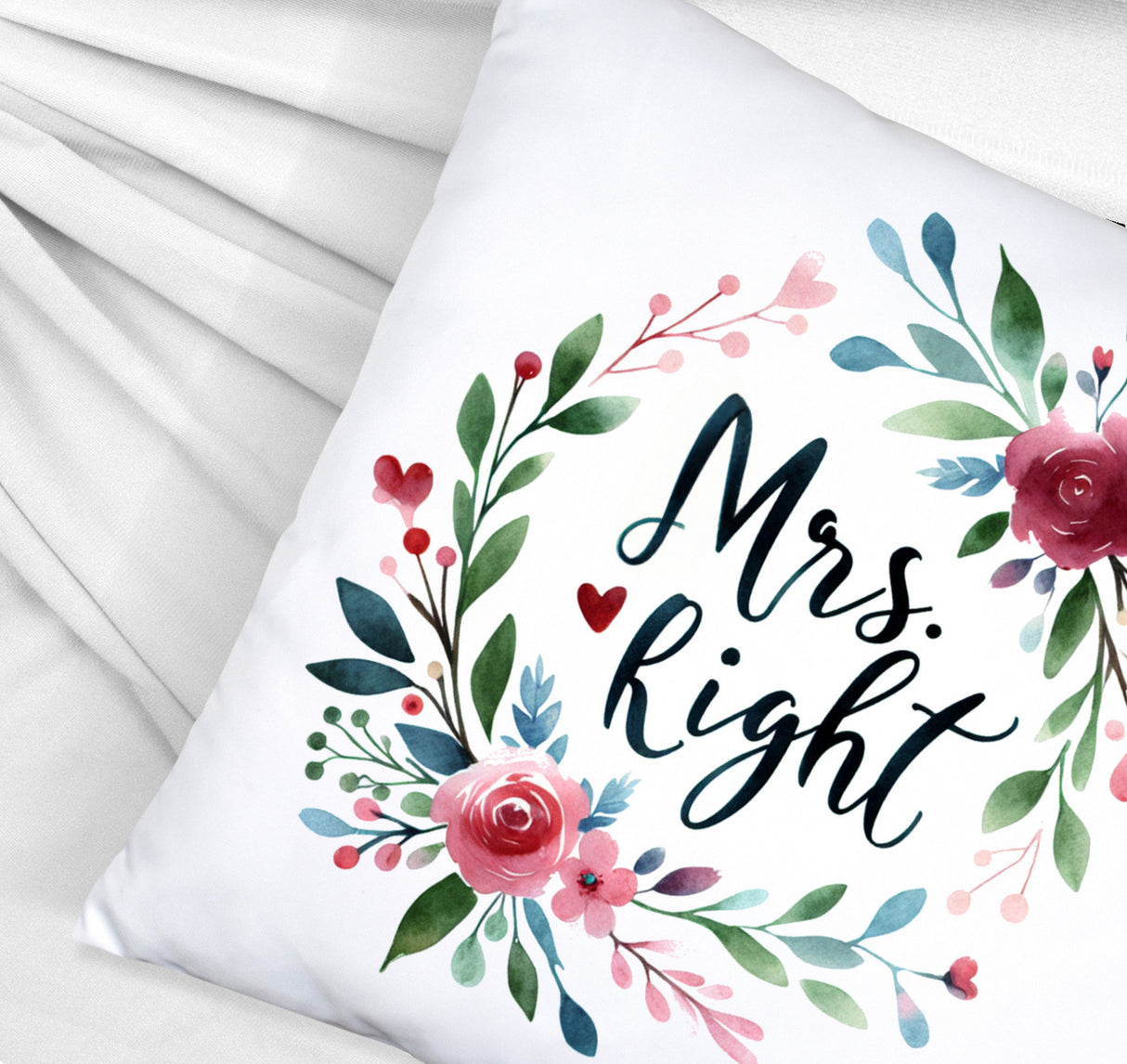 Mrs Right Kissen