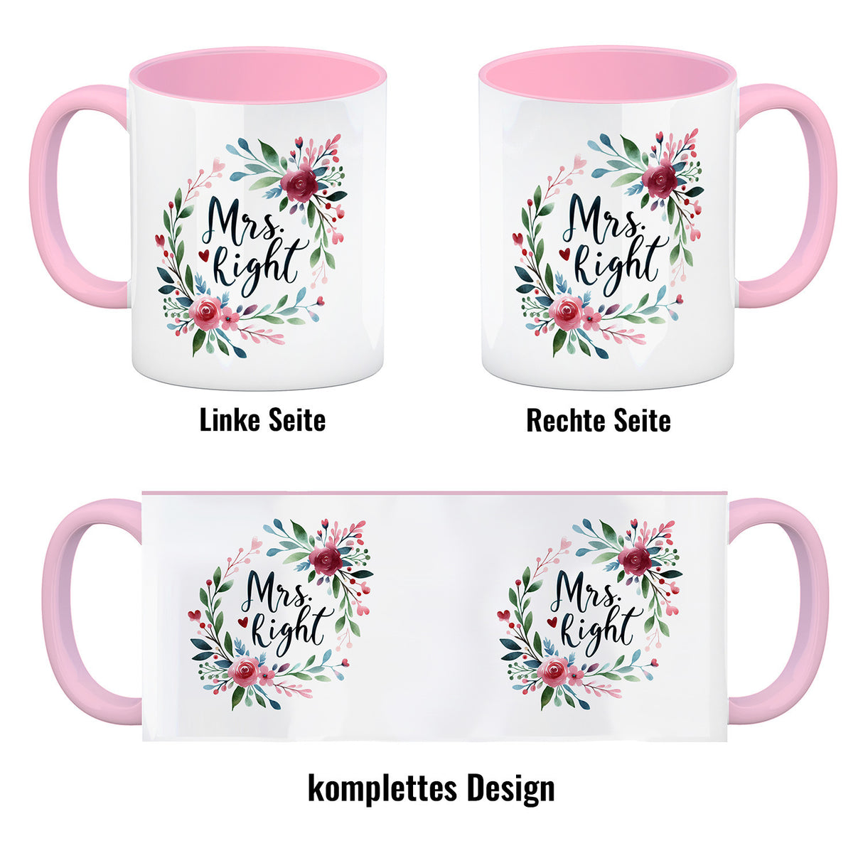 Mrs Right Kaffeebecher