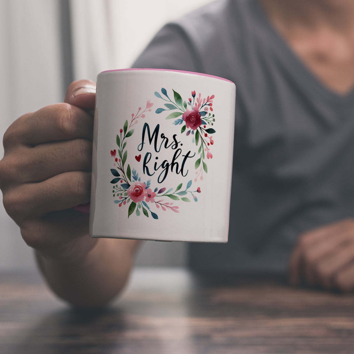 Mrs Right Kaffeebecher