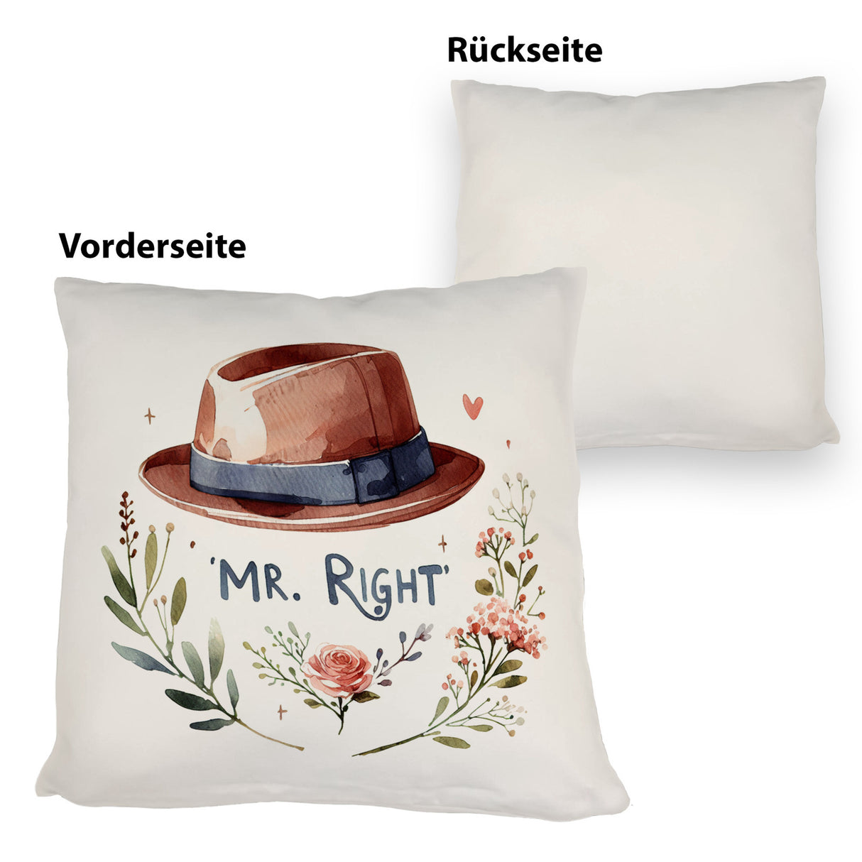 Mr Right Kissen