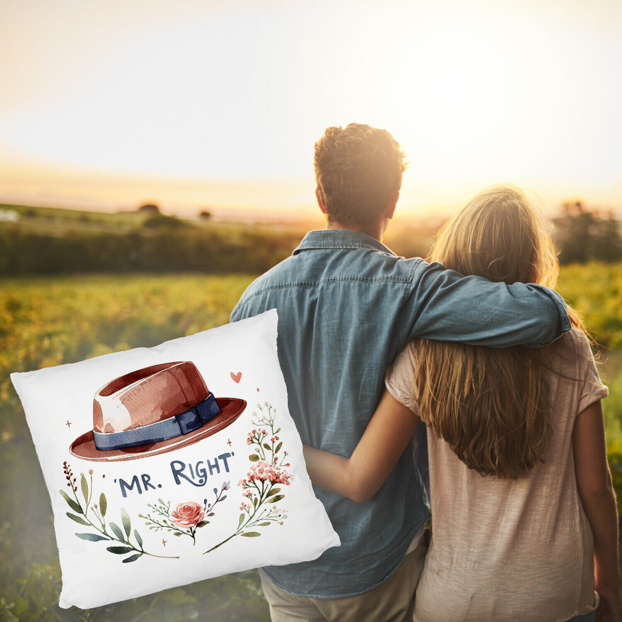 Mr Right Kissen
