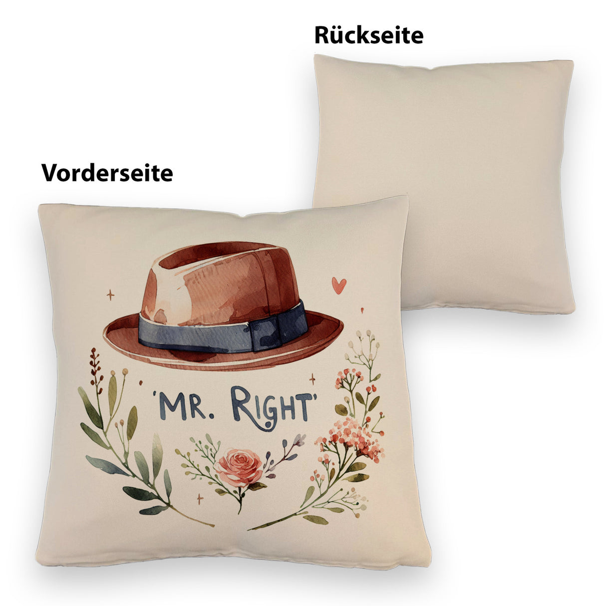 Mr Right Kissen