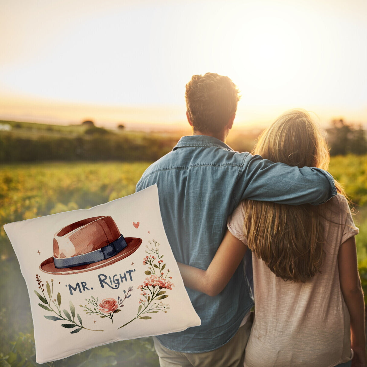 Mr Right Kissen