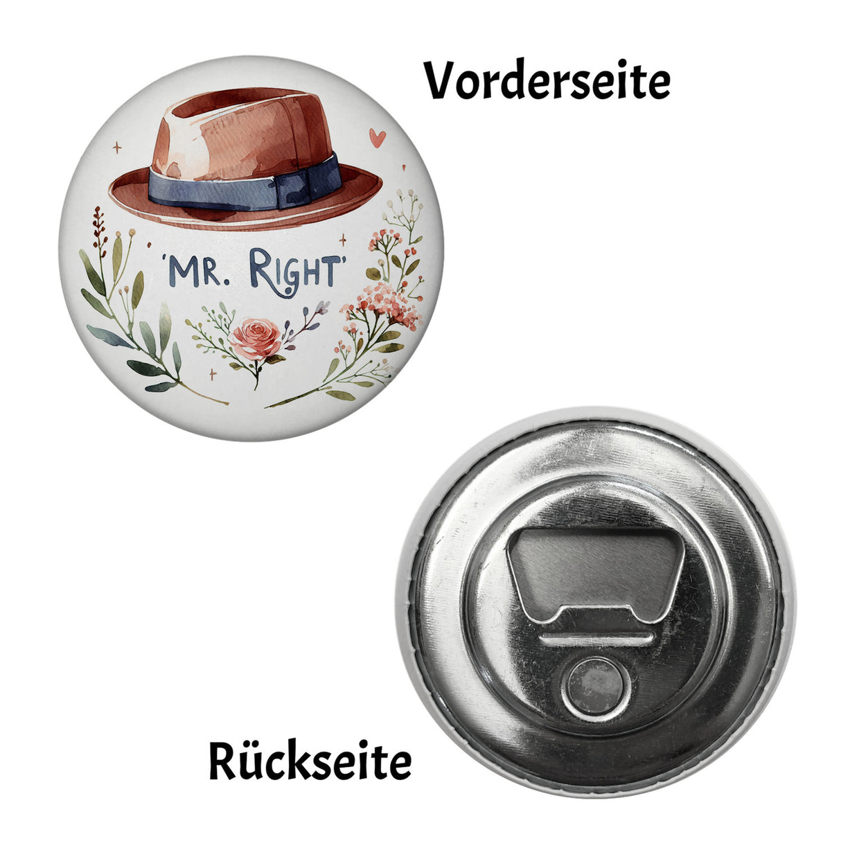 Mr Right Magnet rund