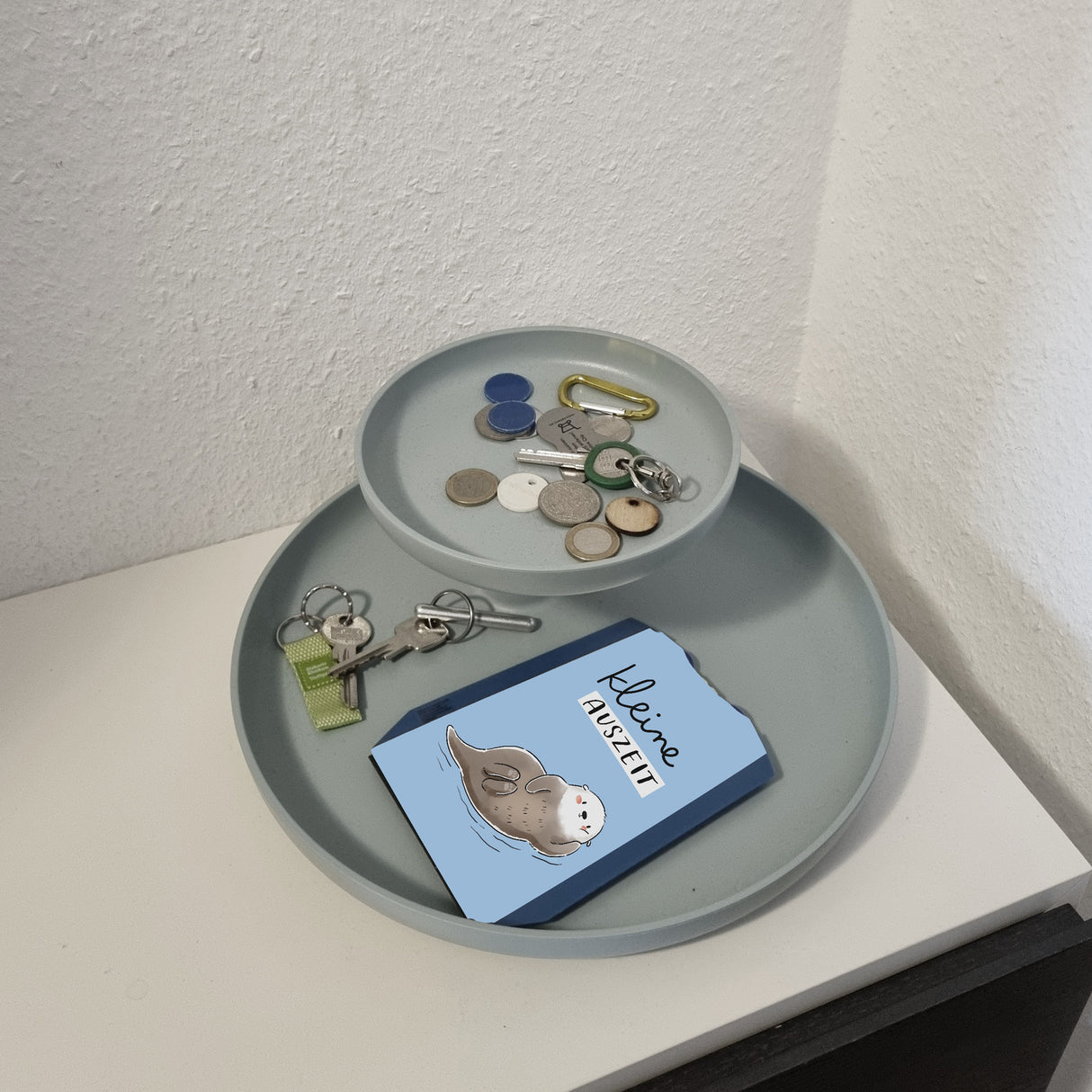 Otter Parkscheibe mit Spruch Kleine Auszeit