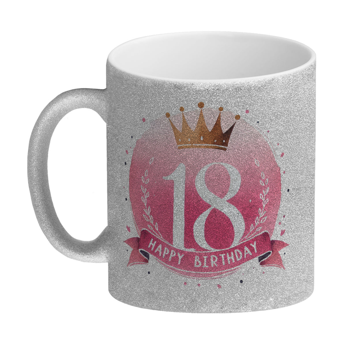 Happy Birthday 18 Krone Kaffeebecher