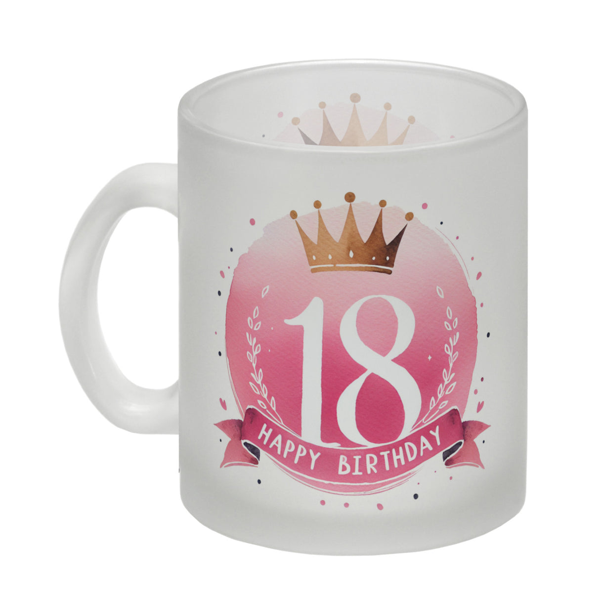 Happy Birthday 18 Krone Kaffeebecher
