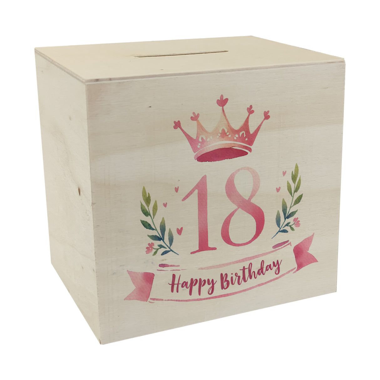 Happy Birthday 18 Krone Spardose