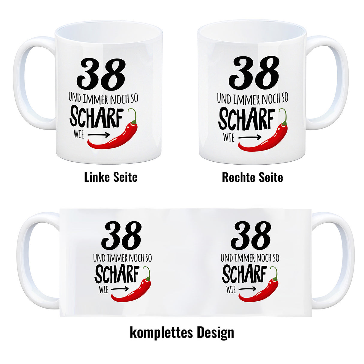38 und immer noch so scharf wie Chili