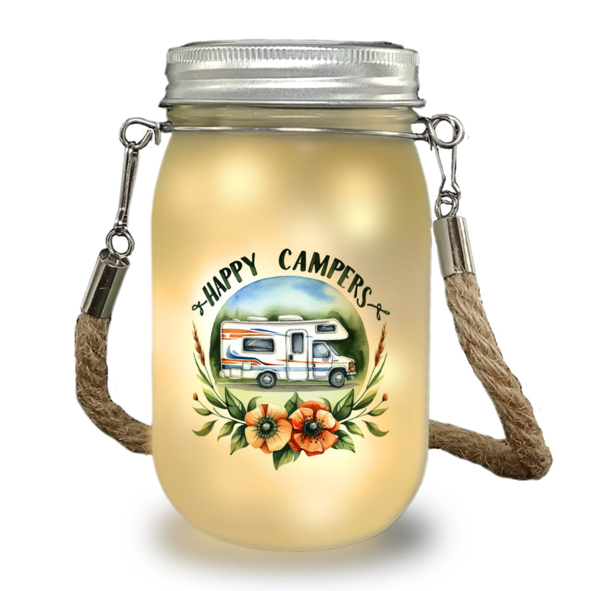 Wohnmobil Happy Campers Solarlicht