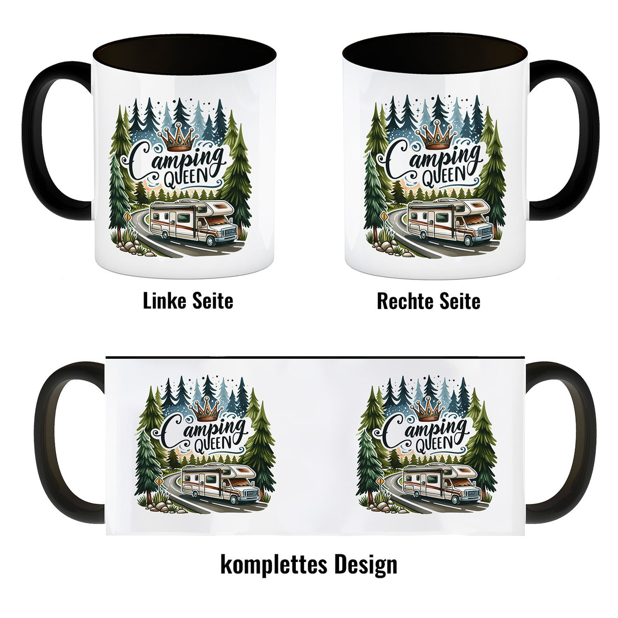 Wohnmobil Camping Queen Kaffeebecher