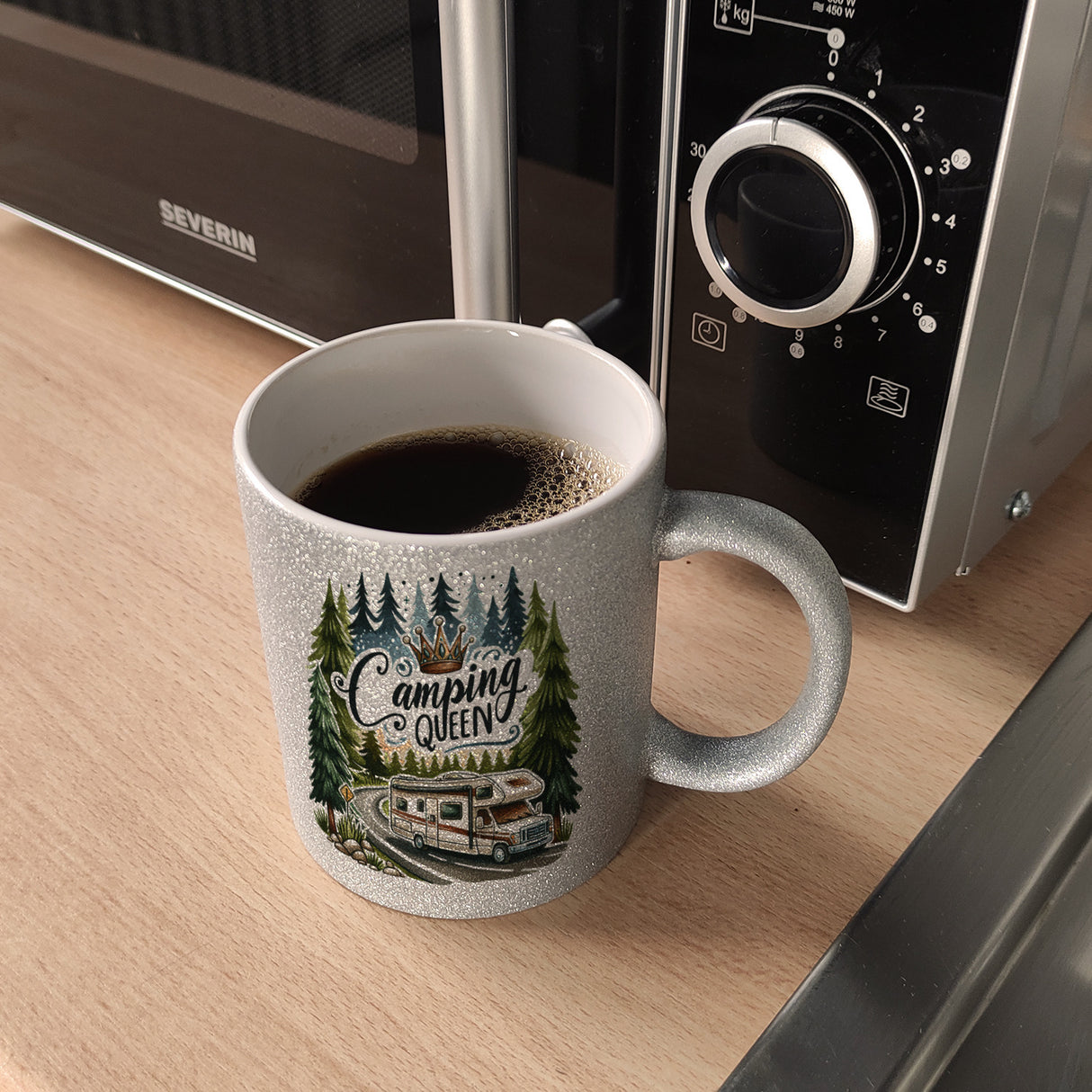 Wohnmobil Camping Queen Kaffeebecher