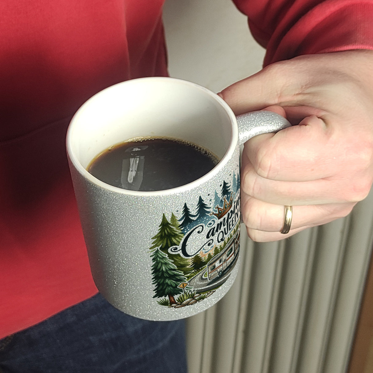 Wohnmobil Camping Queen Kaffeebecher
