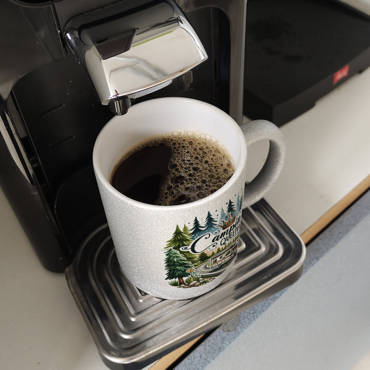 Wohnmobil Camping Queen Kaffeebecher