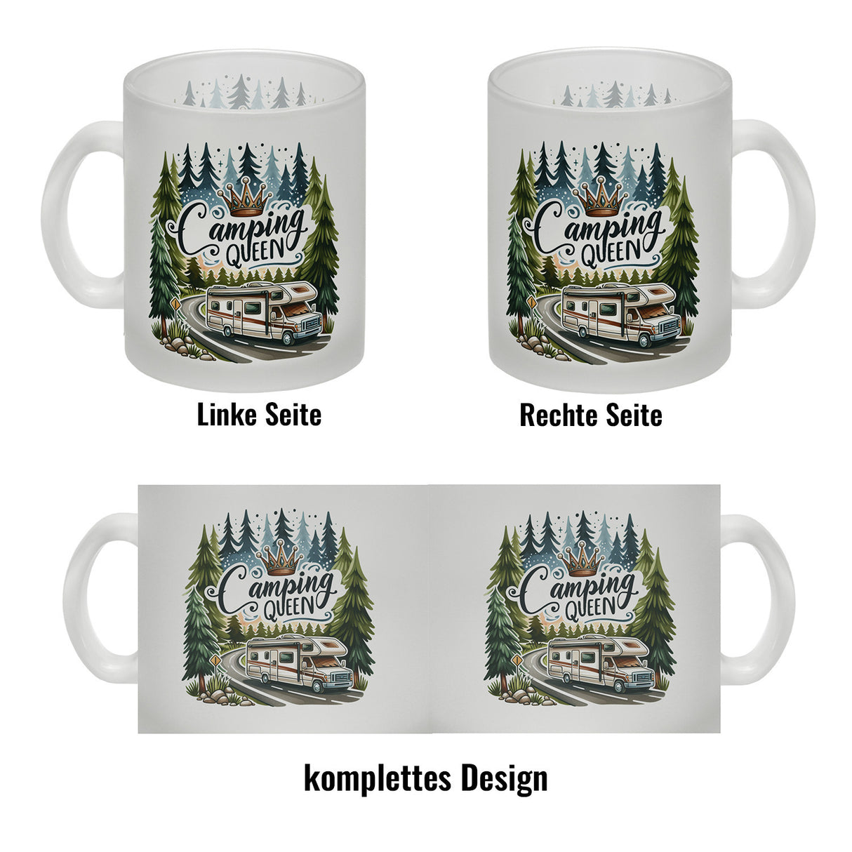 Wohnmobil Camping Queen Kaffeebecher