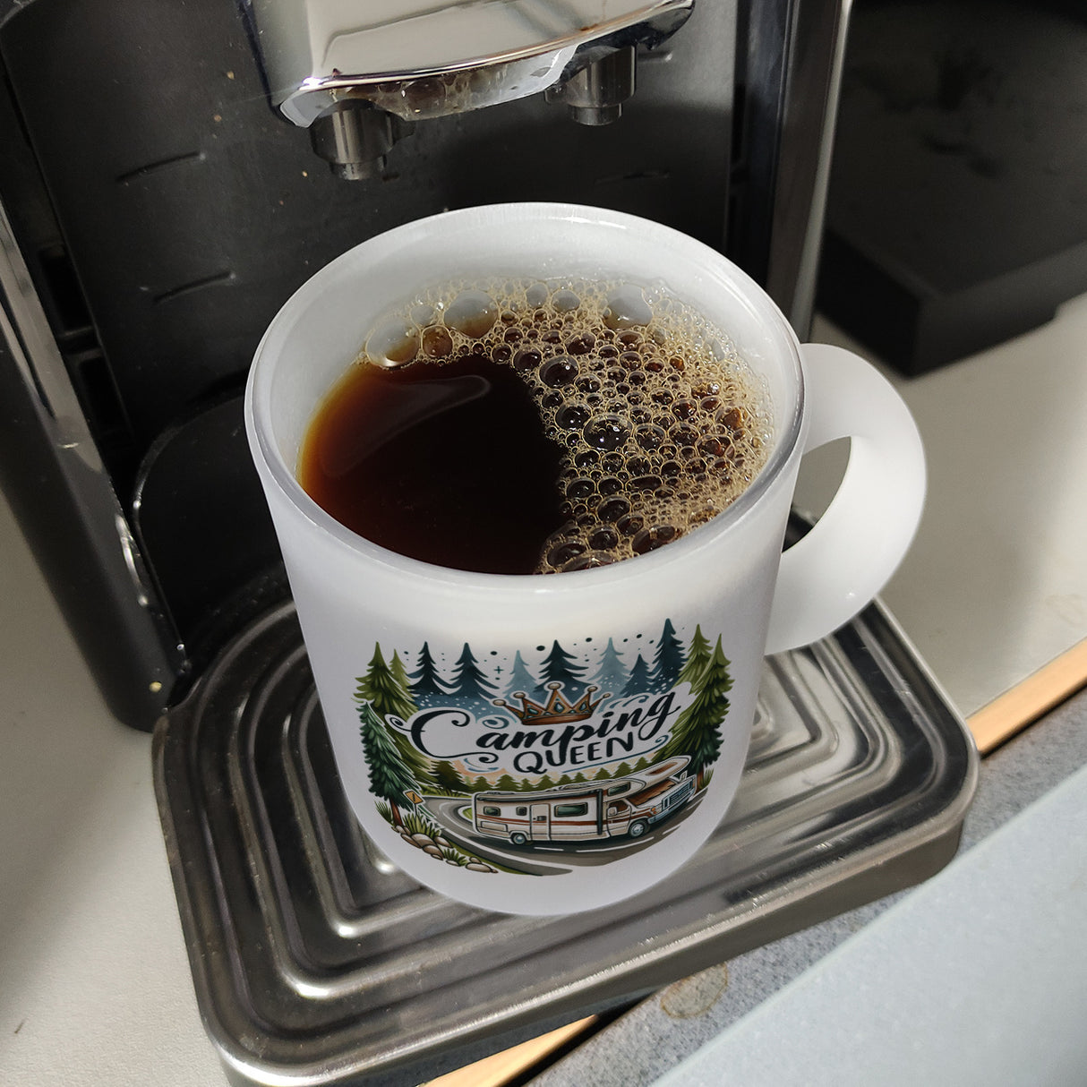 Wohnmobil Camping Queen Kaffeebecher