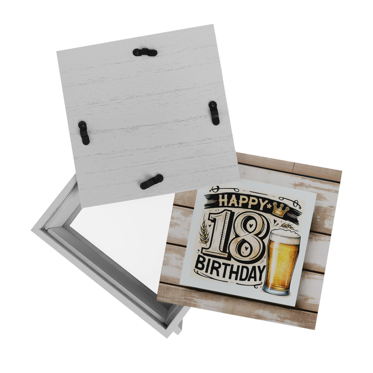 18. Geburtstag Bier Spardose mit Spruch Happy Birthday 18