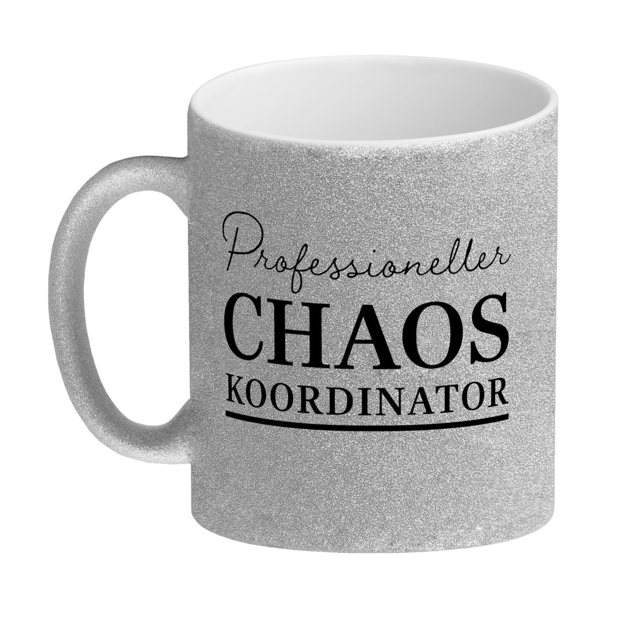 Chef Kaffeebecher mit Spruch Professioneller Chaos Koordinator