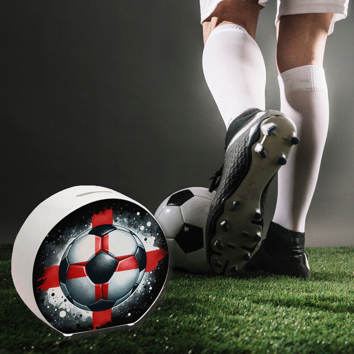 Fußball Englische Flagge Spardose