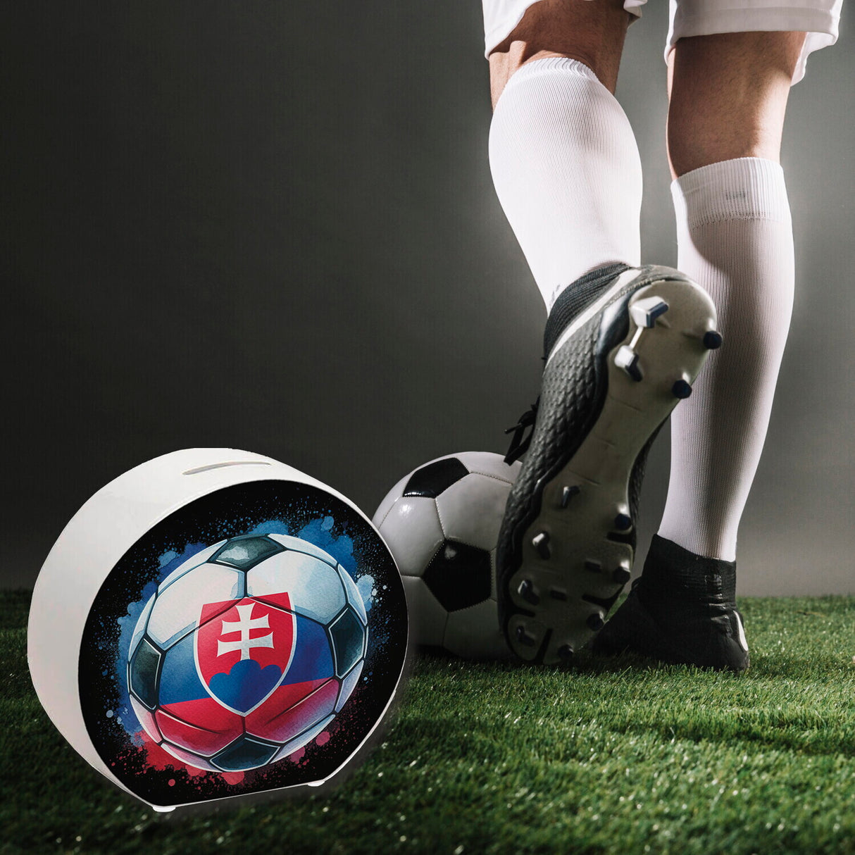 Fußball Slowakei Flagge Spardose
