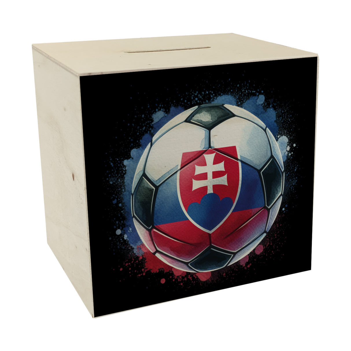 Fußball Slowakei Flagge Spardose