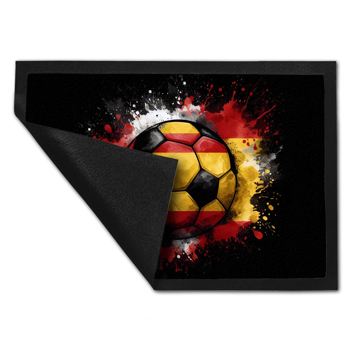 Fußball Spanien Flagge Fußmatte in 35x50 cm