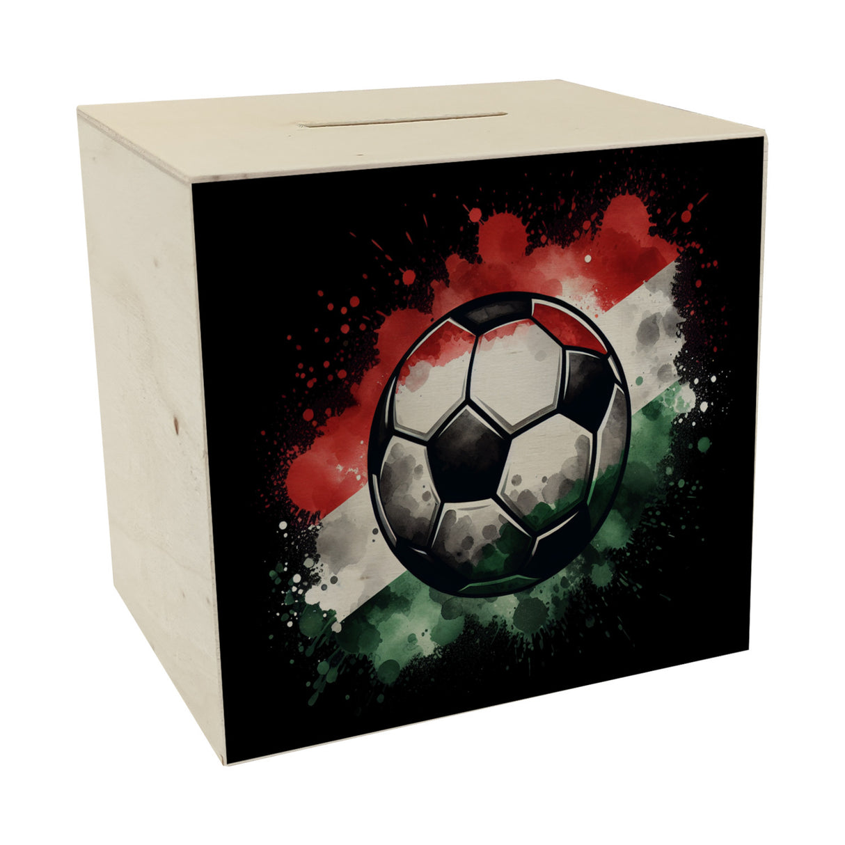 Fußball Ungarn Flagge Spardose